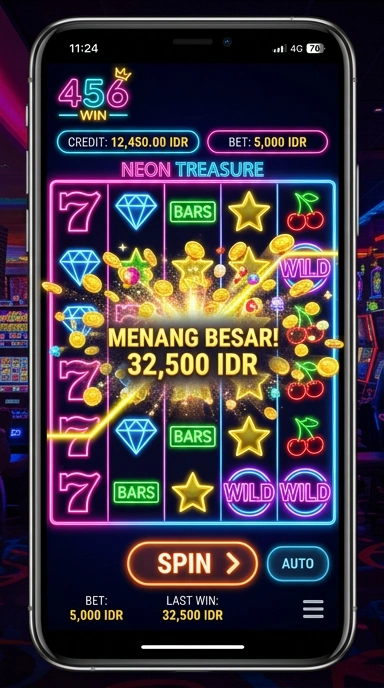 Cuplikan layar menu unduhan 456win untuk perangkat Android